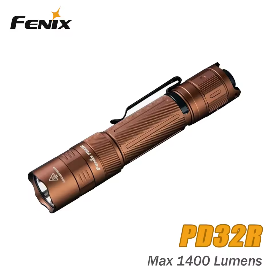 Fenix PD32R Outdoor long-shot hiking patrol Type-C charging tactical flashlight