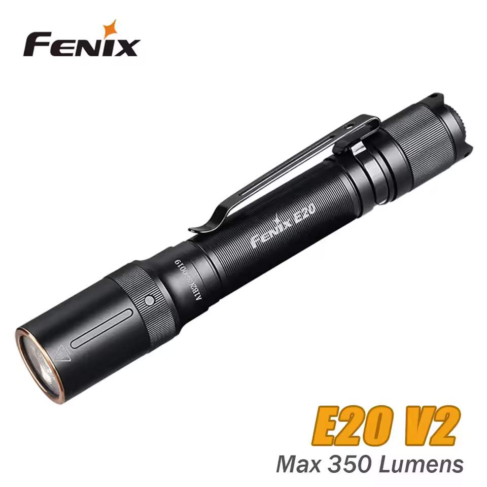 New Fenix E20 V2.0 Luminus SST20 350 Lumens LED Flashlight Torch