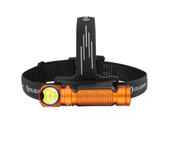 Olight Perun 3 Versatile Led Rechargeable Head Torch from Head to Hand