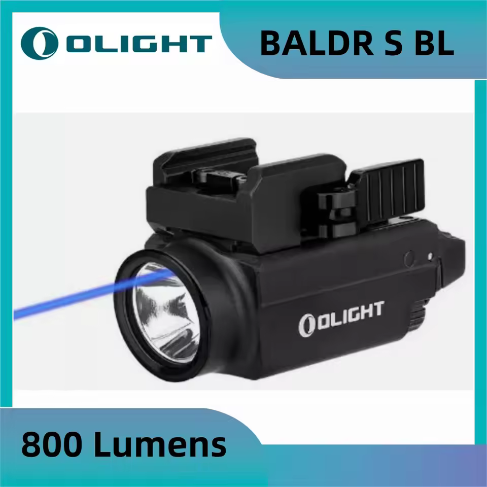 Olight BALDR S BL - 800 Lumens Torch Lamp - Laser Blue