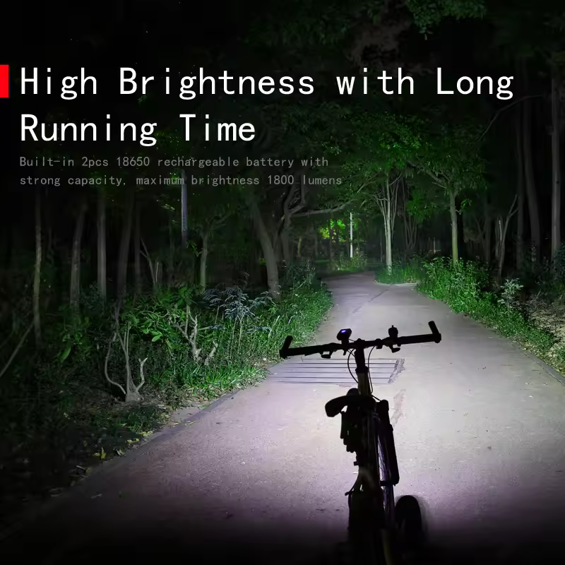 TOWILD BR2000 Professional Bicycle Light As Power Bank IPX6 Waterproof USB Rechargeable Bike Light Flashlight Bike Accessories