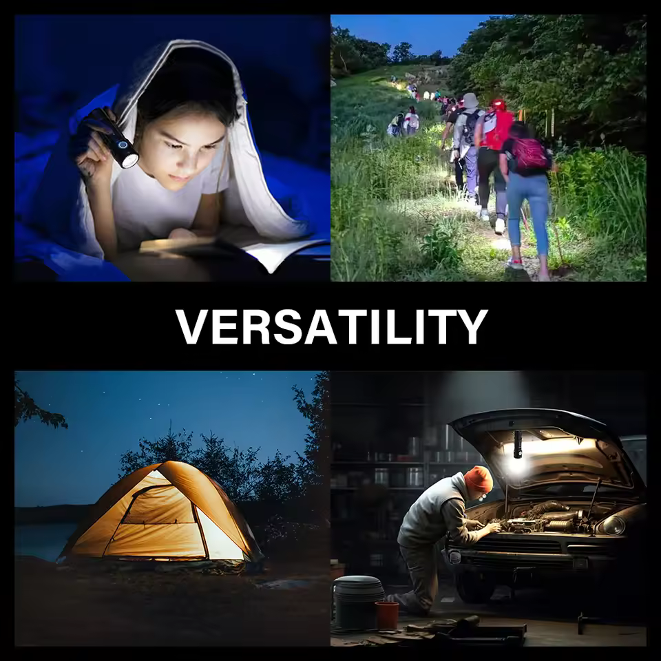 TOWILD BC10 EDC Flashlight Portable Rechargeable 4000lm IPX8 High Power Led Flashlight 21700 Torch For Camping Outdoor Lighting