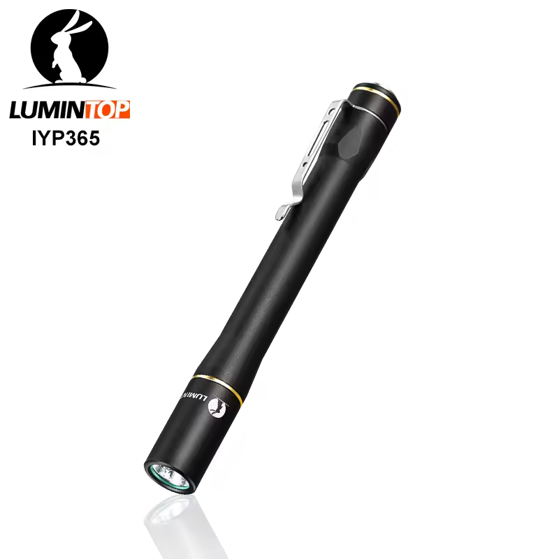 Lumintop IYP365 AAA Flashlight batch to sell black and pink color with nichia high CRI LED flashlight