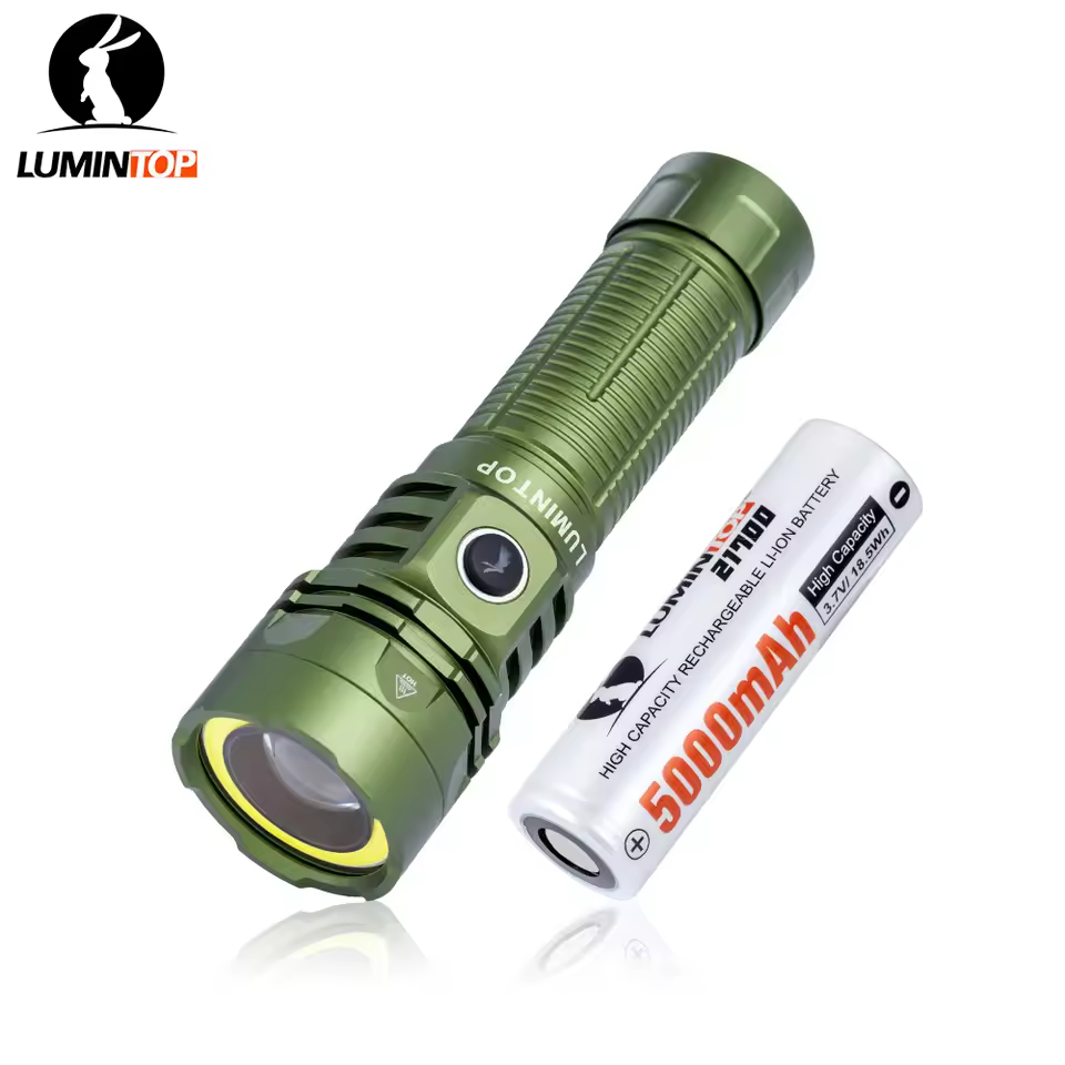 USB TYPE C rechargeable flashlight Lumintop W1 Max 21700 flashlight with LED COB combo light flashlight 500 meters distance 800