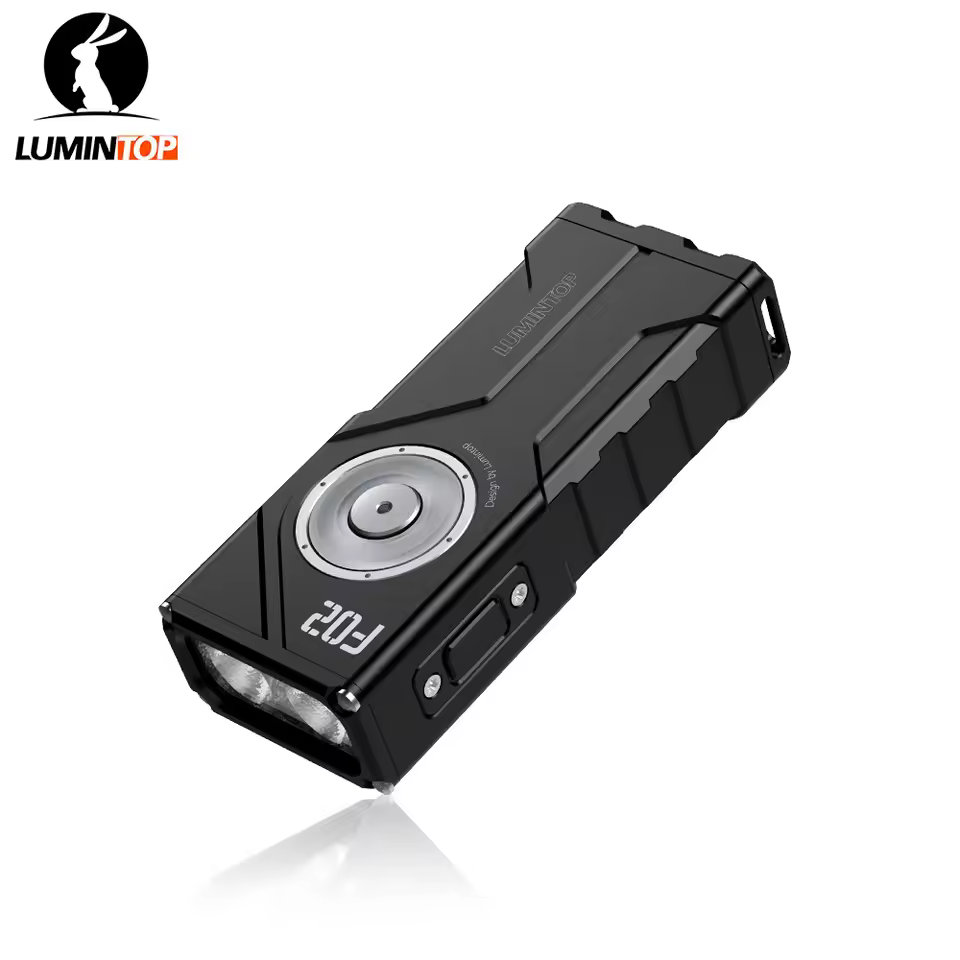 Multi function flashlight Lumintop F02 with UV magnetic tail 10330 battery built-in USB TYPE C rechargeable colorful flashlight