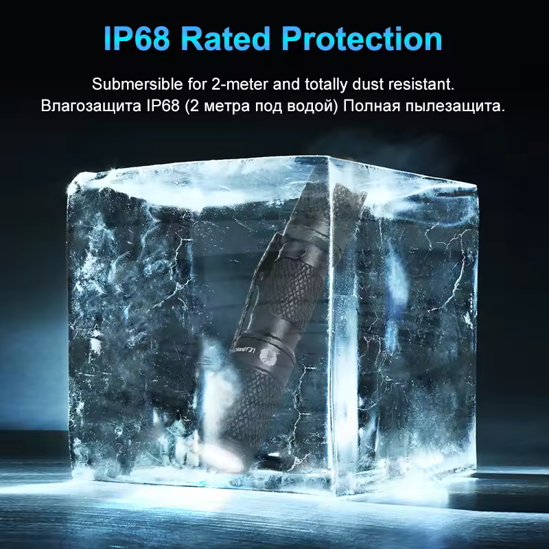 LUMINTOP LED Flashlight Tool AA 3.0 14500 battery EDC flashlight self defense with Memory Max 127meters Distance Max 900 Lumens