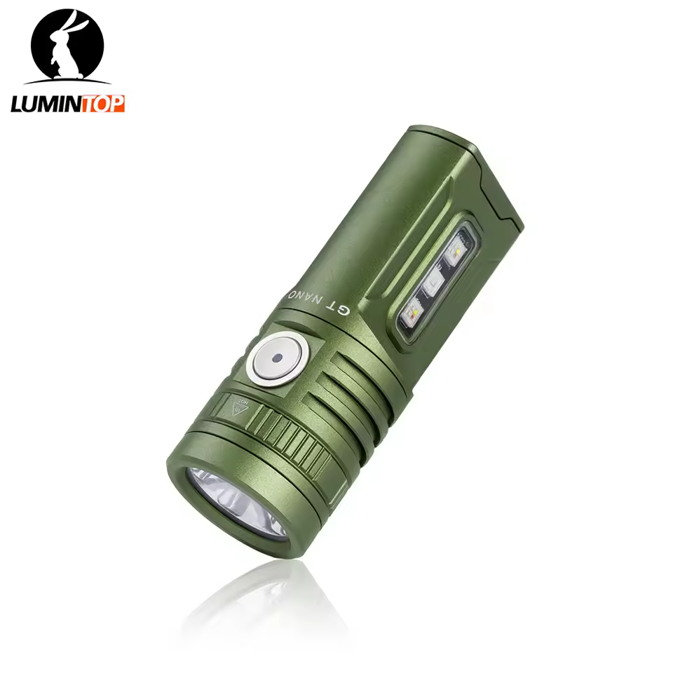Mini flashlight multi function flashlight with LED UV RGB Lumintop GT NANO V6.0 720 lumen 410 meters with magnetic tail USB TYPE