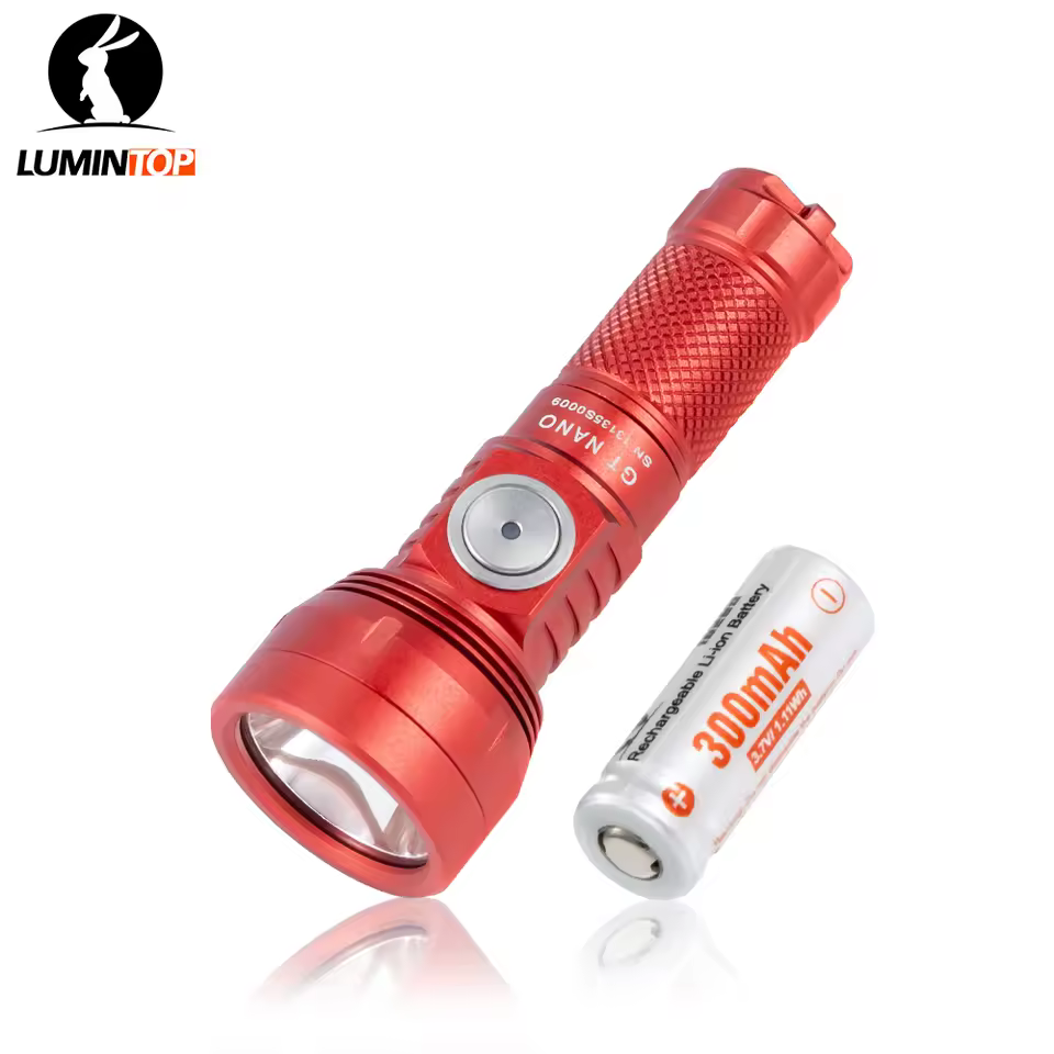USB TYPE C rechargeable flashlight Lumintop GT NANO V3.0 10300 320mah battery support 400 meters long range 700lumen power torch