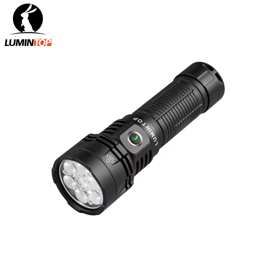 Lumintop AK36 USB TYPE C rechargeable flashlight 4500 lumen 240 meters combo flood and distance outdoor flashlight 26800 battery
