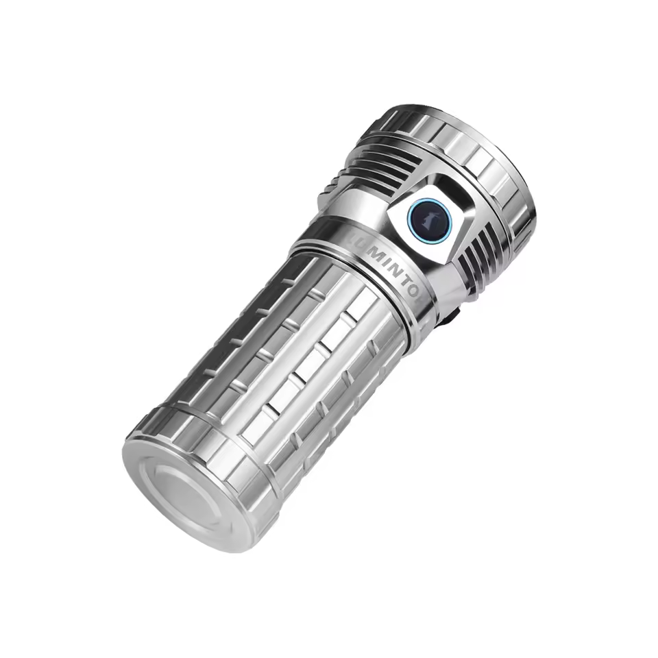 Lumintop Mach Silver version 46950 flashlight USB TYPE C charging flashlight powerful 23000 lumens 500 meters distance outdoor f