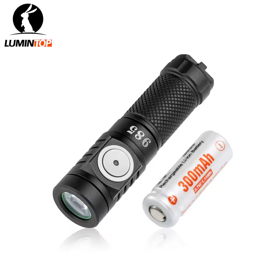 Lumintop 985 Frog V3.0 mini flashlight 570 lumens with extend tube 10750 flashlight 750 lumens mini keychain torch