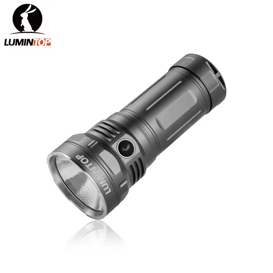 46950 high capacity outdoor flashlight Lumintop GT4695 type c flashlight SS attack head With turbo 15000 lumens 800 meters long