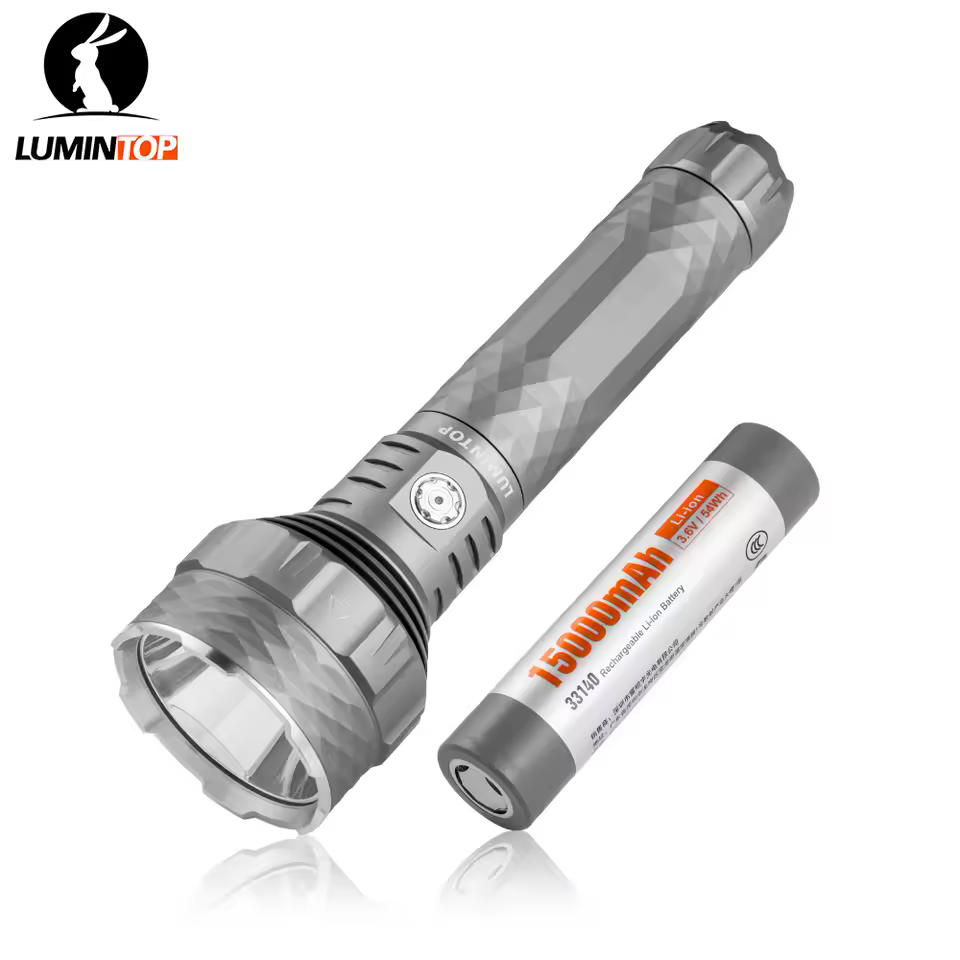 Rechargeable Flashlight USB TYPE C torch Lumintop PK90 1500 meters distance searching flashlight with turbe 5600 lumen outdoor c