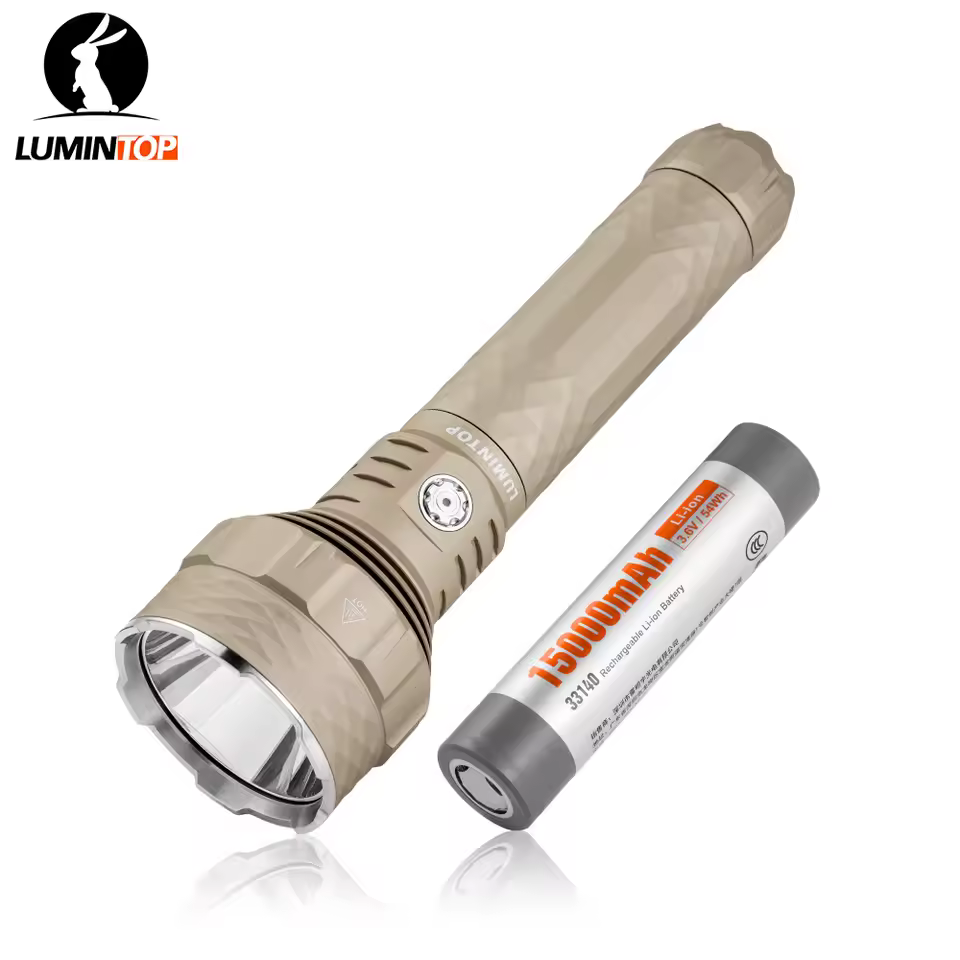Rechargeable Flashlight USB TYPE C torch Lumintop PK90 1500 meters distance searching flashlight with turbe 5600 lumen outdoor c