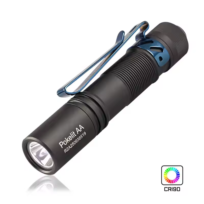 ACEBEAM High CRI EDC Flashlight Pokelit AA Rechargeable LED Flashlights Wide Voltage Mini Torch For Camping Survival Convoy Work