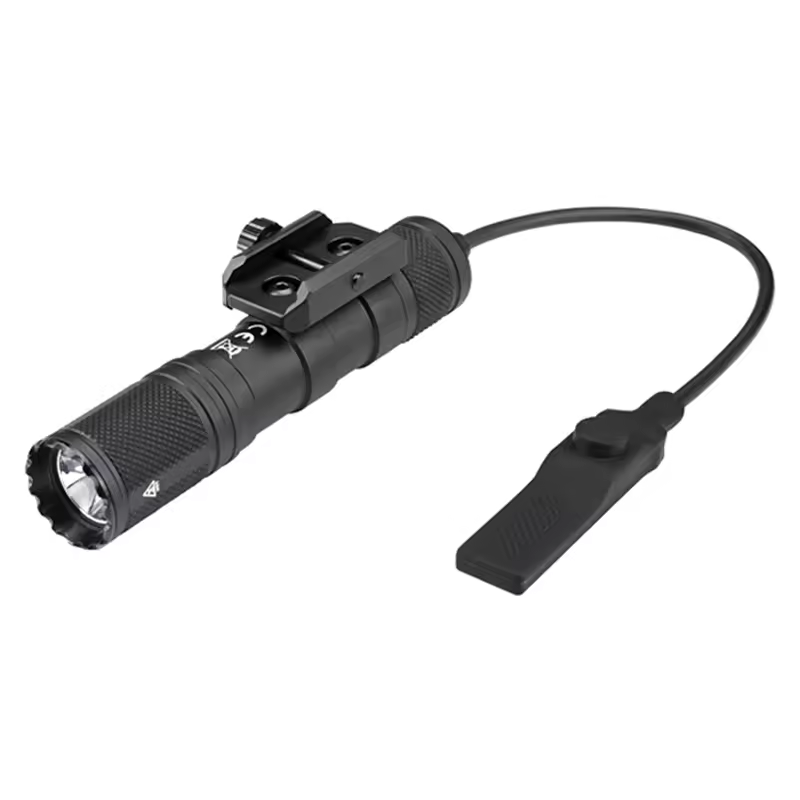 ACEBEAM G15 rail-mounted light tactical flashlight 1800 lumens 390 meters 18650 rechargeable battery compatibility MIL-STD-1913
