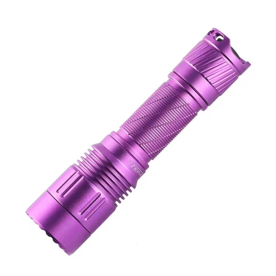 Convoy Purple T6 with SFT-25R flashlight 12 groups AA 14500 compact and portable outdoor hiking and mountaineering