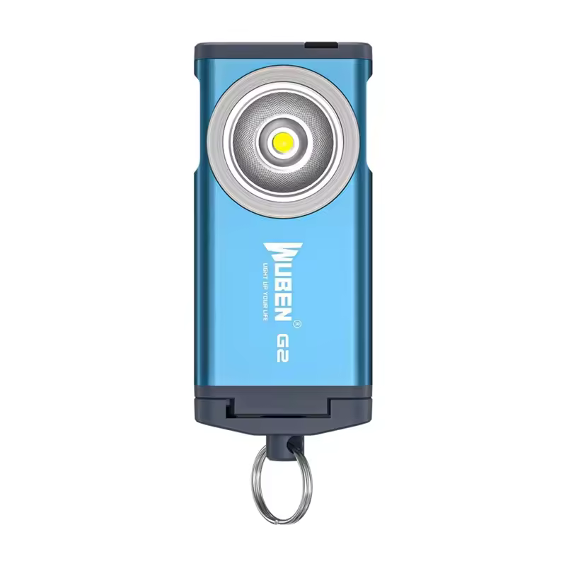 WUBEN G2 Mini EDC Keychain Light Portable Pocket Flashlight 500Lumens Waterproof With Magnetic Tail For Outdoor Camping Lighting