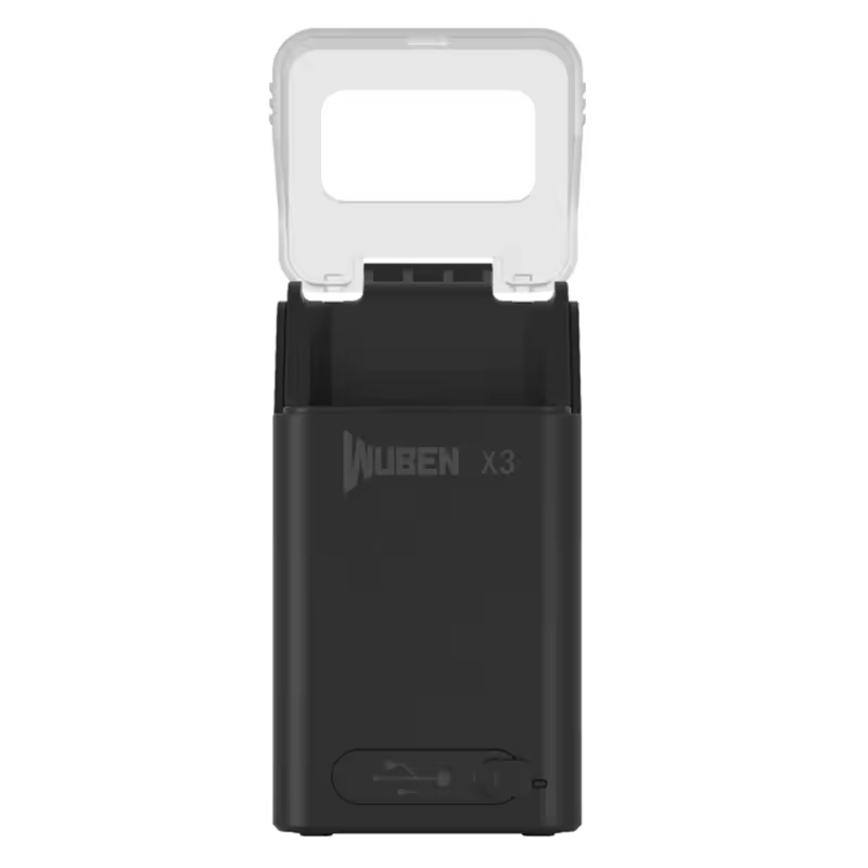 WUBEN X3 Charging Case Box For X3 Flashlight White and Black