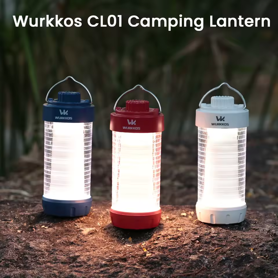 Wurkkos Cl01 USB Rechargeable LED Camping Light with Built-in 21700 Battery, Decorative Light, Waterproof Outdoor Ambient Light