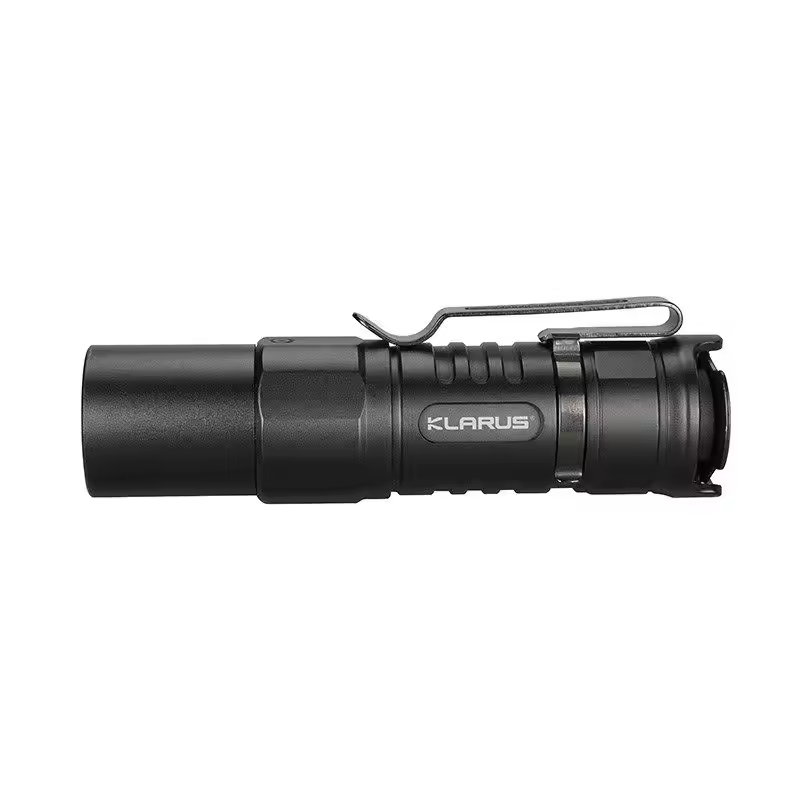 KLARUS XT1C Tactical Flashlight XP-L HD V6 max 1000 Lumen EDC Light Dual-Switch Torch Micro-USB Charging 16340 li-ion Battery