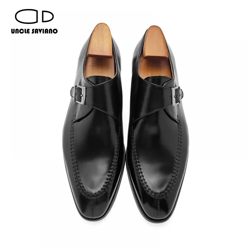 Single Monk Strap Men Shoes