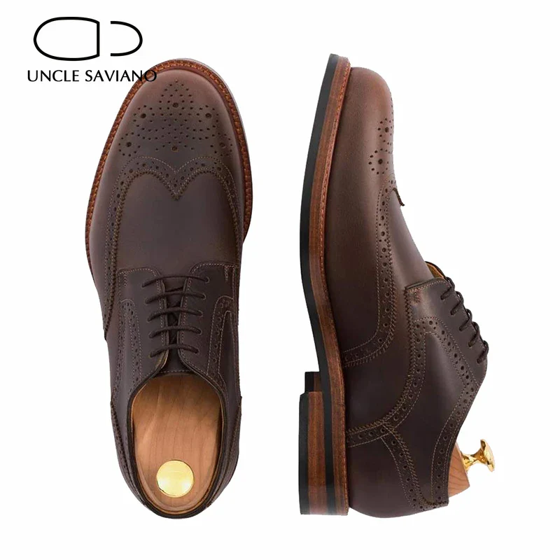 Derby Brogue Style Dress Shoes
