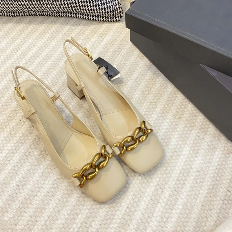 Genuine Leather High Heels