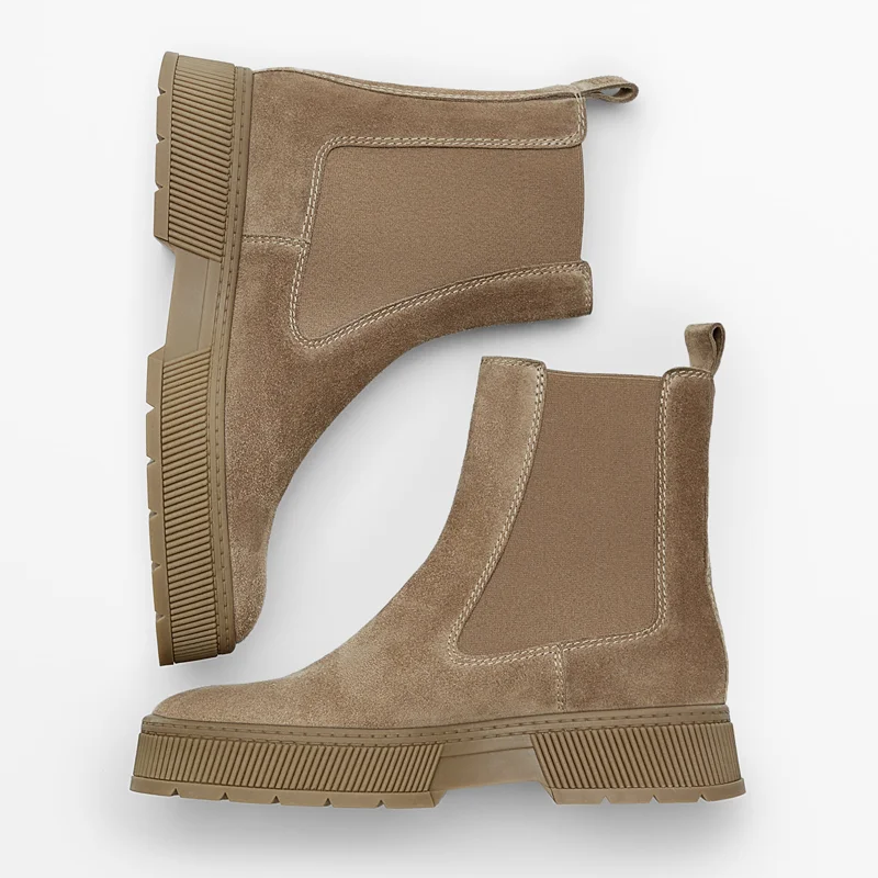 Genuine Leather Ankle Boots For Women