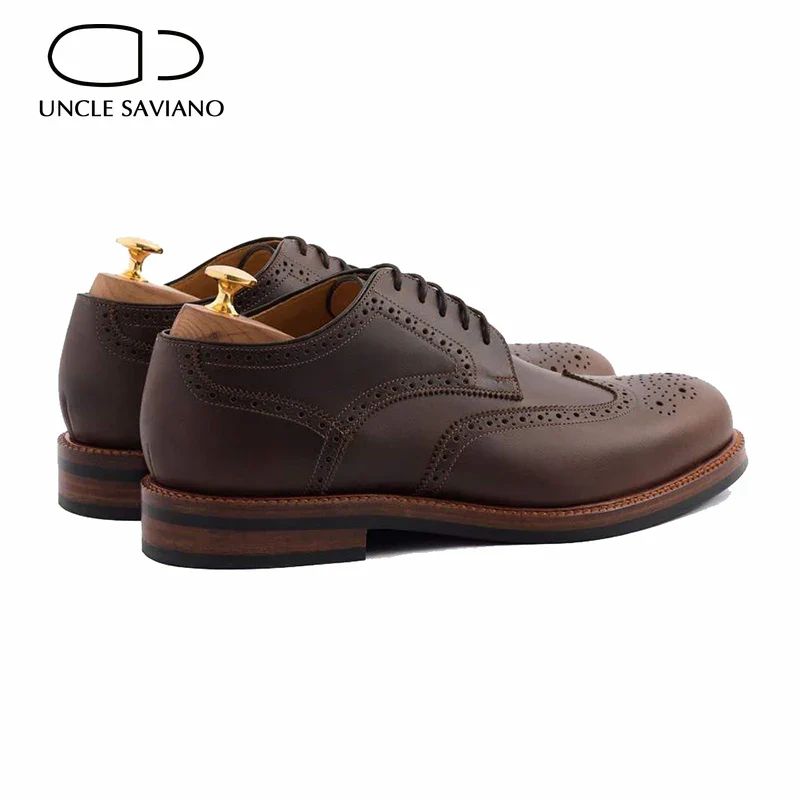Derby Brogue Style Dress Shoes