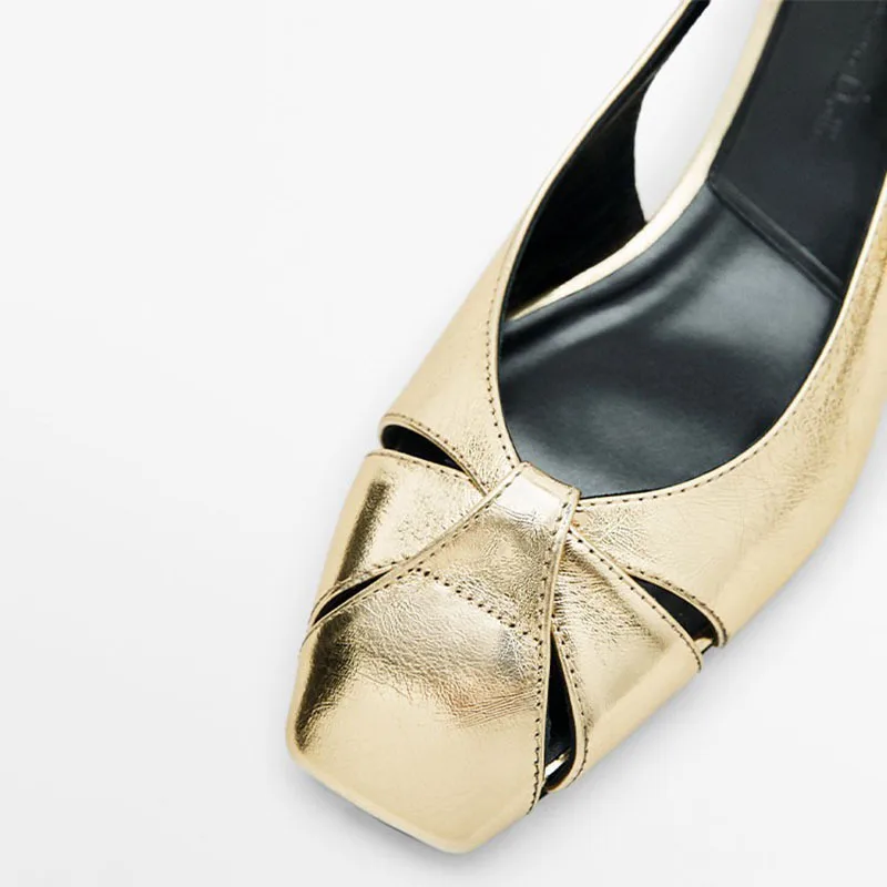 Genuine Leather Women Flat Sandals