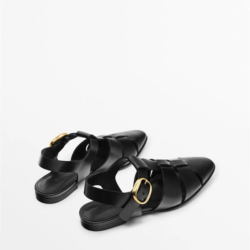 Genuine Leather Gladiator Sandals