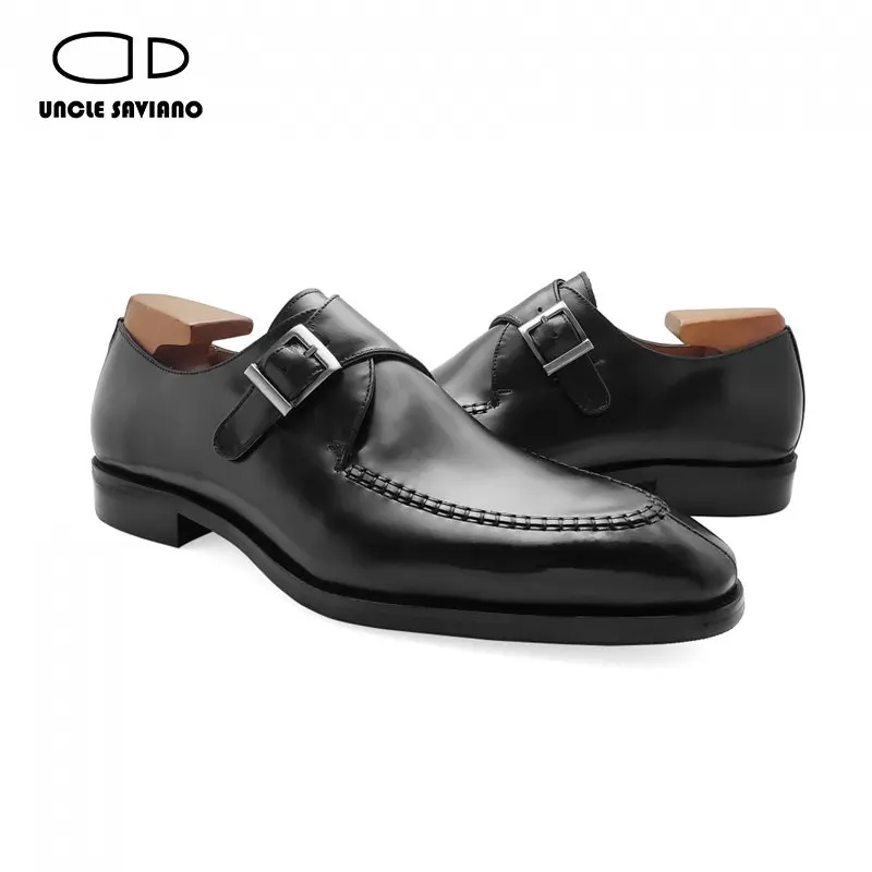 Single Monk Strap Men Shoes