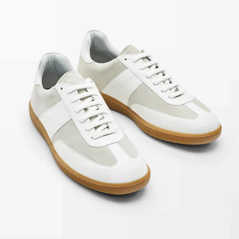 Genuine Leather Vulcanized Shoes