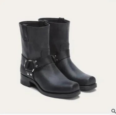 Retro Middle Tube Men's Boots