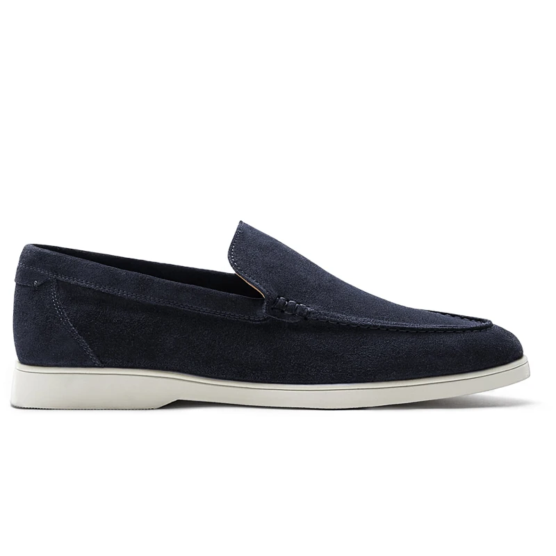 Suede Cow Leather Slip-on Lazy Loafers