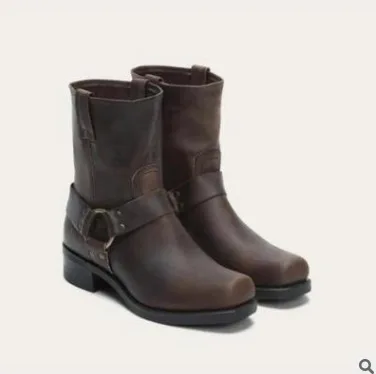 Retro Middle Tube Men's Boots