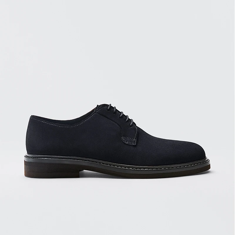 England All-match Low-heel Business Brogue Shoes