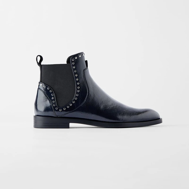 Flat Bottom Martin Boots