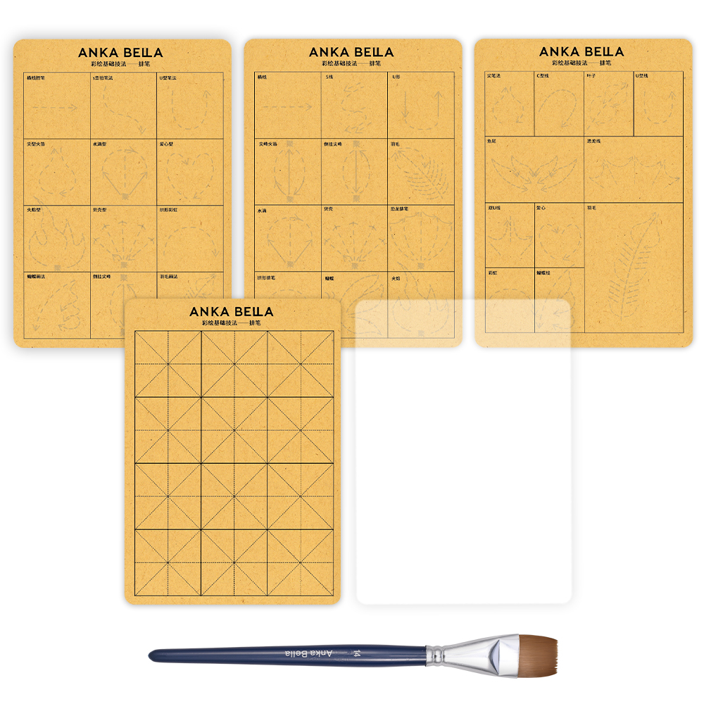 face-painting-one-stroke-line-practice-sheet-copying-training-board-practice-boardanka-bella