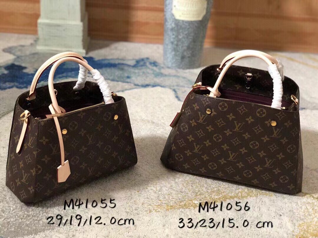 LV Montaigne Bag M41055 M41056 HH061071 29-33cm - ELEGANCE-SECRETE