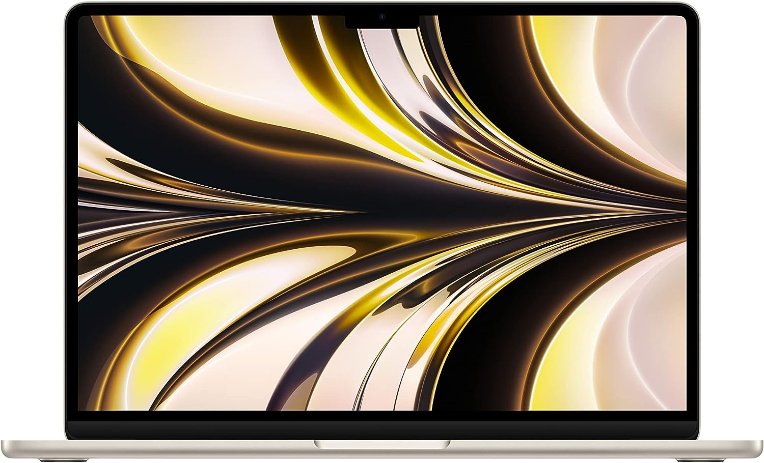 Apple 2022 MacBook Air laptop with M2 chip: 13.6-inch Liquid Retina display, 8GB RAM, backlit keyboard, 1080p FaceTime HD camera