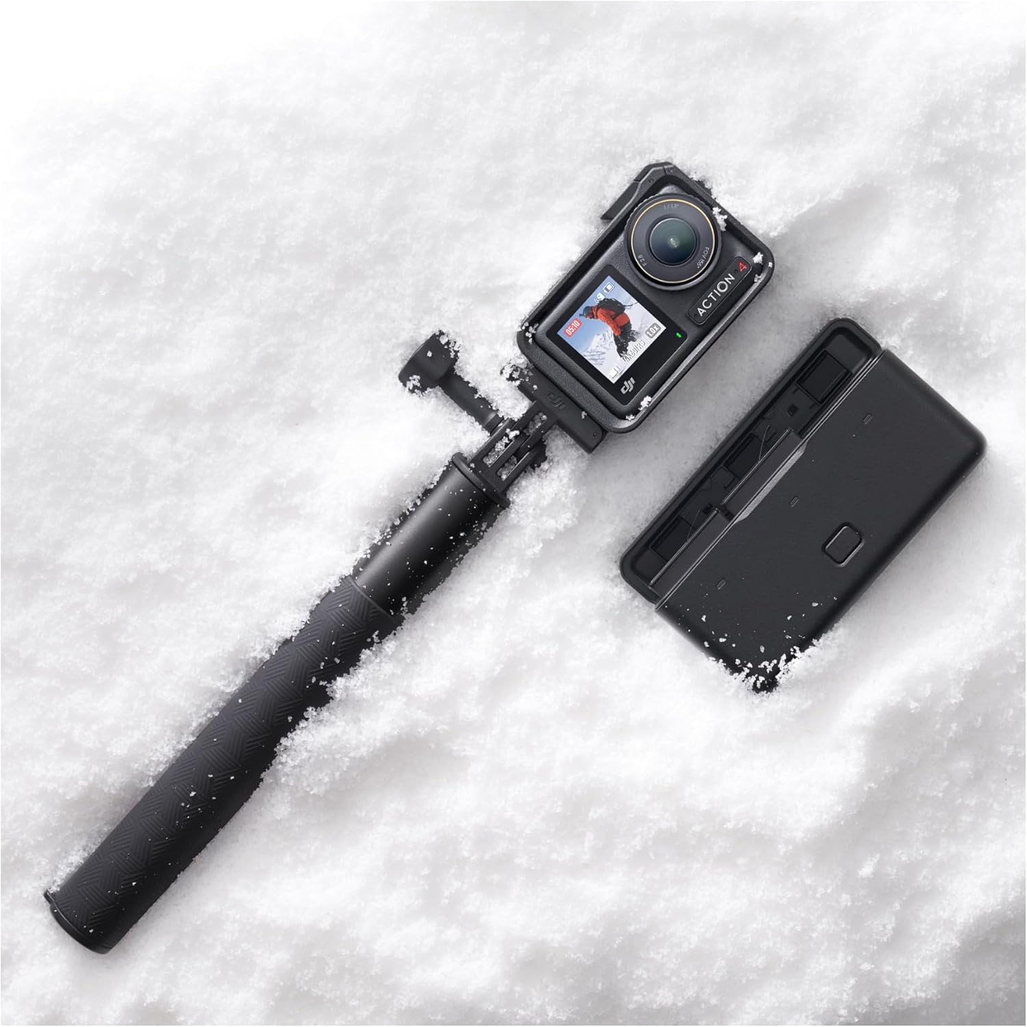 DJI Osmo Action 4 Adventure Combo, 4K/120fps Waterproof Action Camera