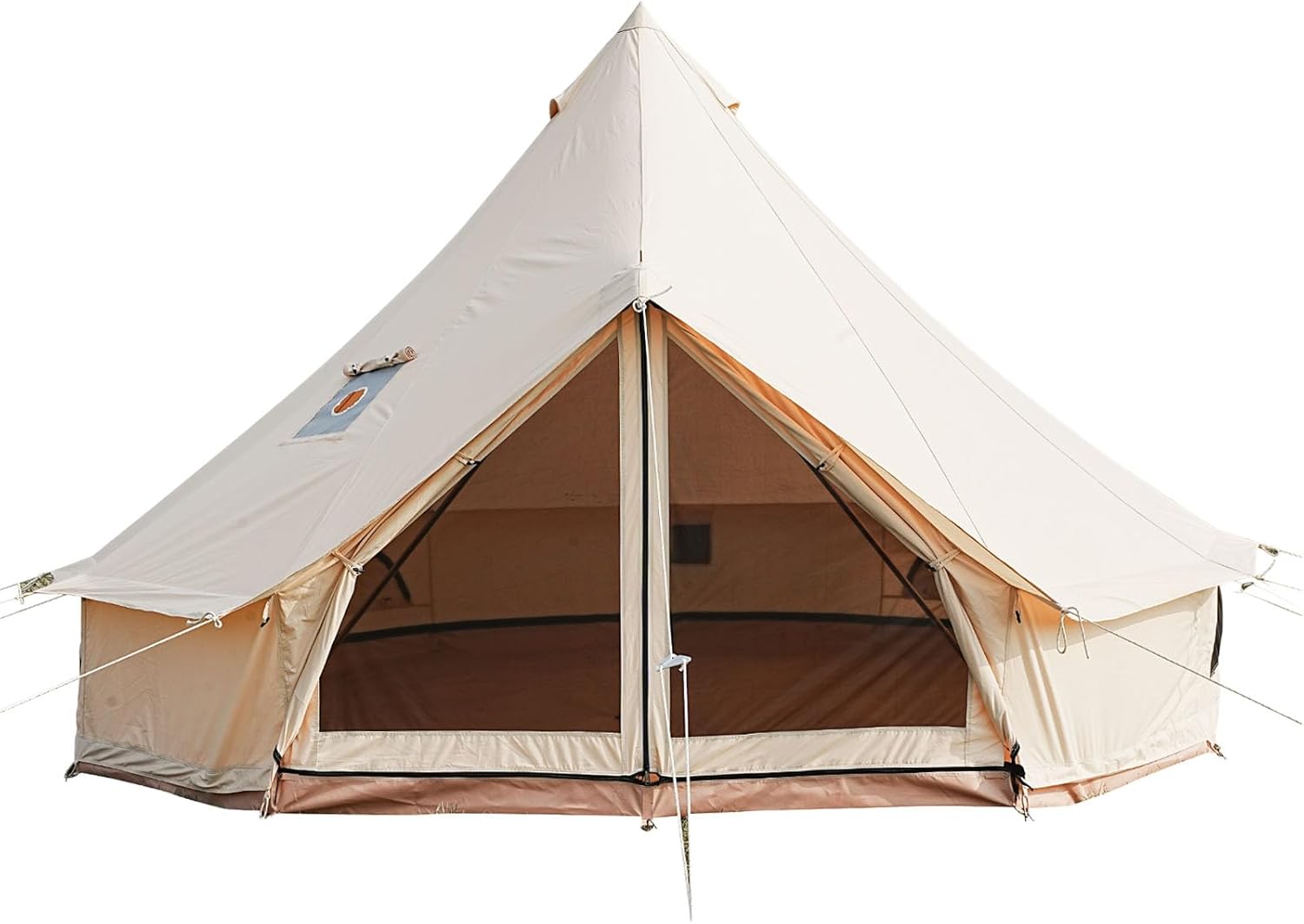 glamcamp Bell Tent 100% Cotton Canvas Waterproof Large Tents
