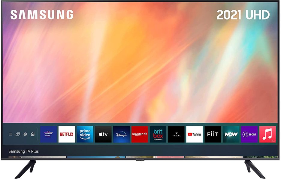 Samsung AU7100 65/75/85 Inch (2021) – Crystal 4K Smart TV