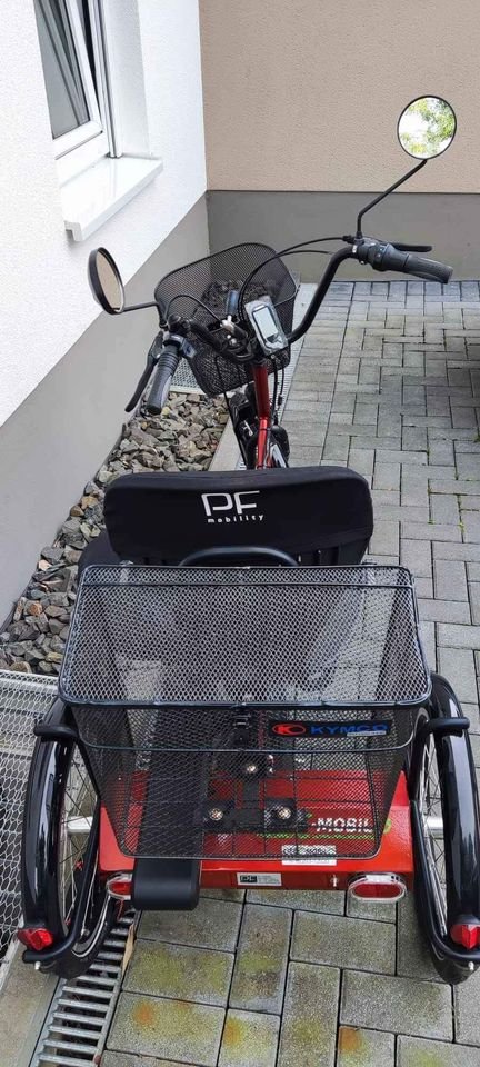 E-Bike SHIMANO Disco 20 Zoll 5-Gang Tiefeinsteiger Dreirad
