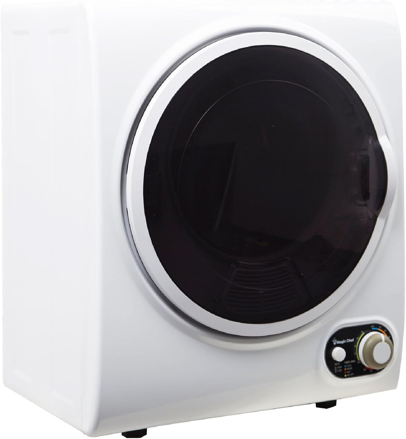 Magic Chef Compact Laundry Dryer Machine, Small Portable Dryer, Vented, 1.5 Cubic Feet, White