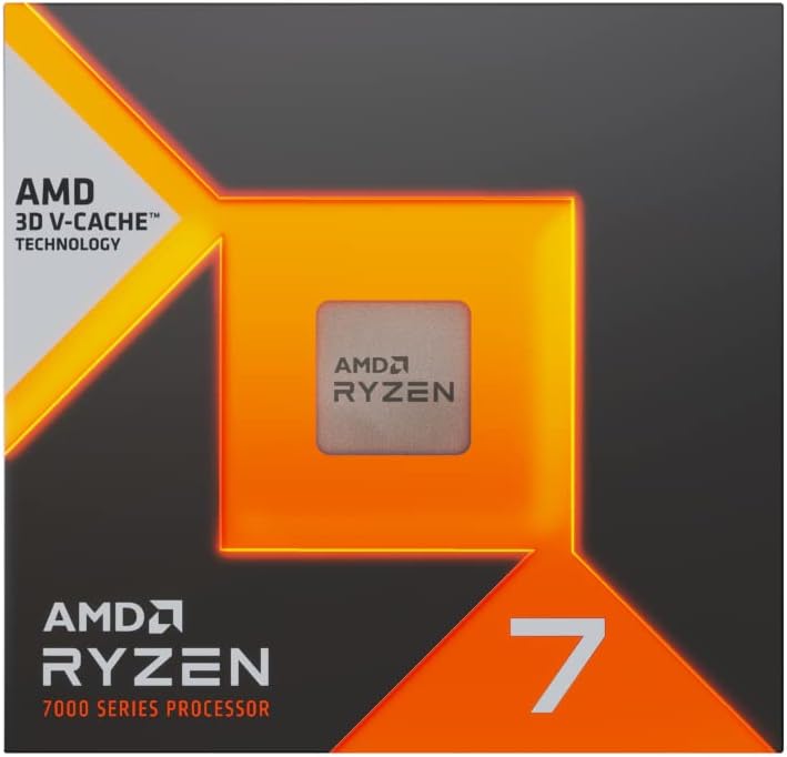 AMD Ryzensets 7 7800X3D Processor with Cooler