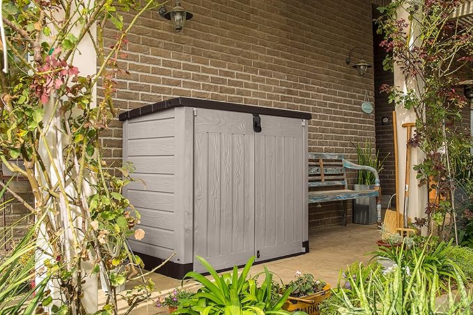Keter 250001 Store It Out Pro Outdoor Storage Shed, 145.5 x 82 x 123cm