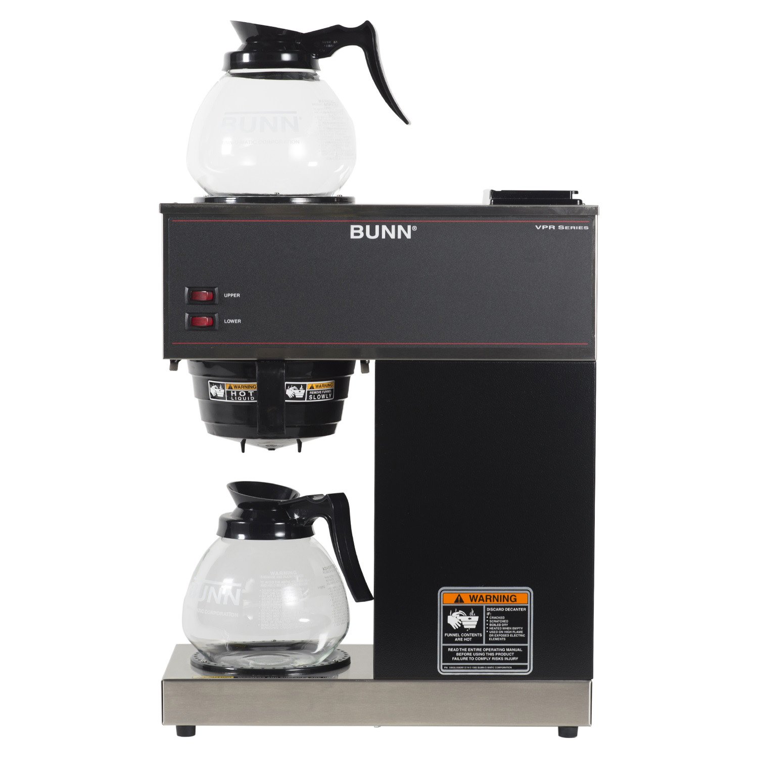 BUNN 33200.0015 VPR-2GD 12-Cup Pourover Commercial Coffee Brewer